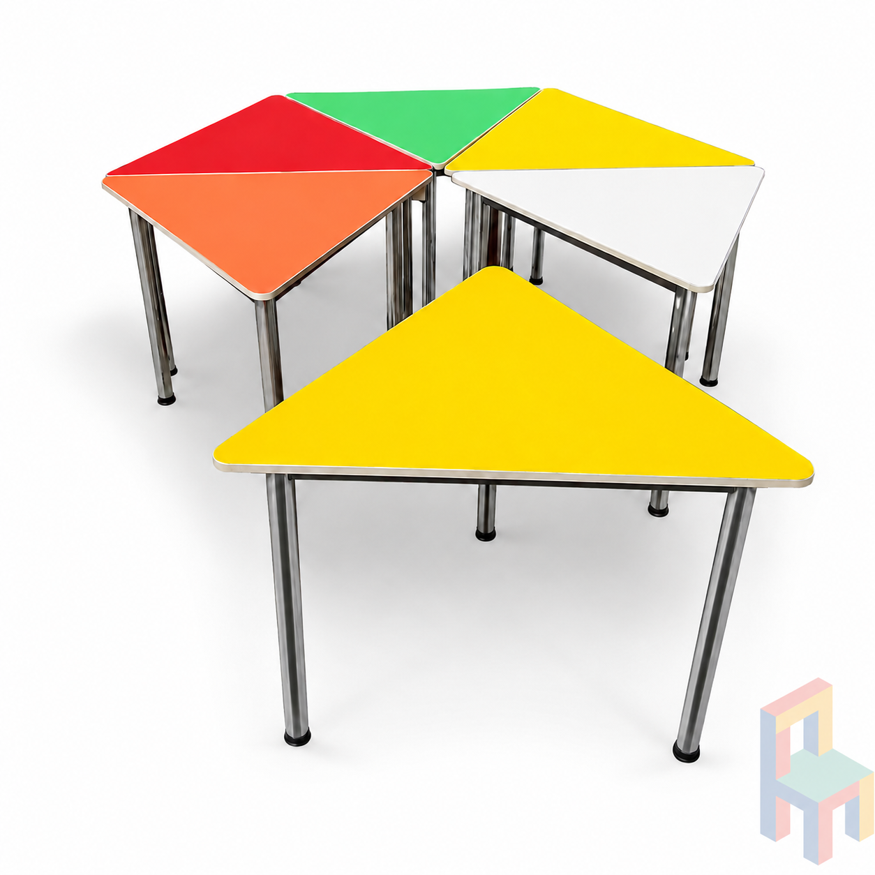 mesa triangular variedad