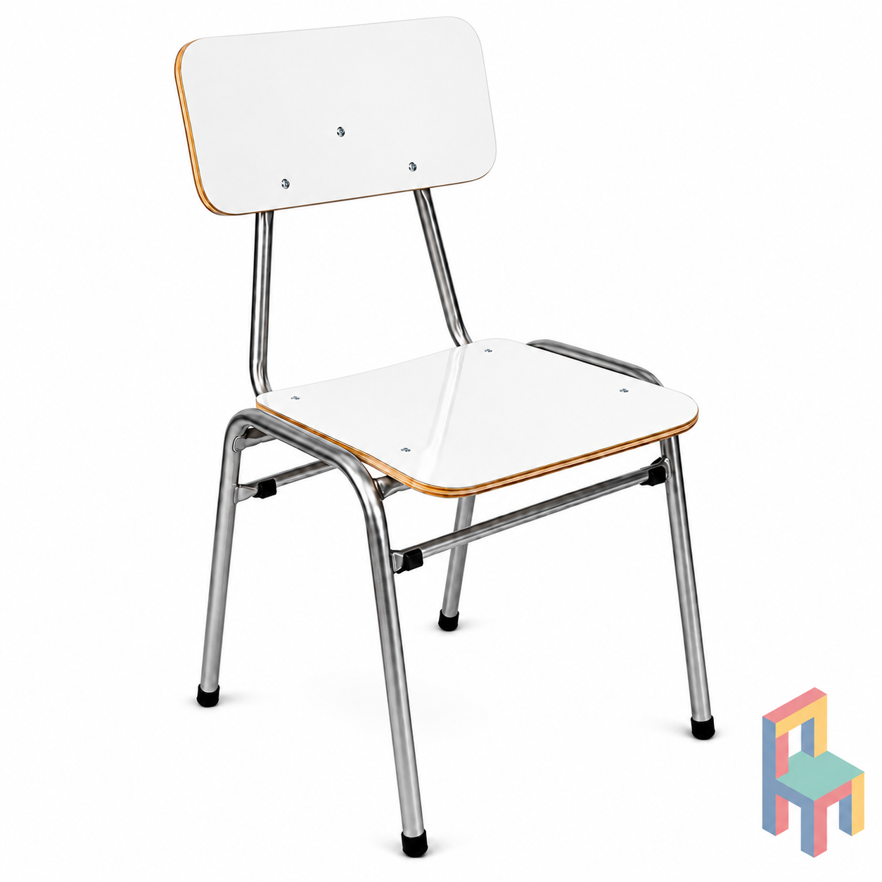 silla normada blanca